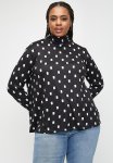 Edit Relaxed Printed Poloneck - Black & White