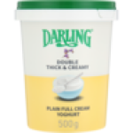 Thick & Creamy Plain Full Cream Yoghurt 500G
