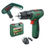 Bosch - Easy Drill 1200 With Pocket Screwdriver Bit Set 10 Pieces