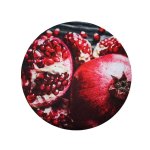 Pomegranate Dark Wood Rug