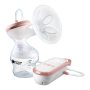 Tippee Made For Me Single Electric Breast Pump Strong Suction Soft Feel USB Rechargeable Quiet Portable Express Modes