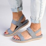 Irene Strap Sandals - Blue - 8
