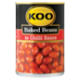 Koo Baked Beans In Chilli Sauce Can 420G