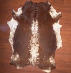 As Grade Nguni Hide 147 Brown white XXL - Extra Extra Large Brown white Panelled