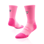 Versus Classic Active Crew Tab Pink Socks - 8-12