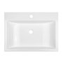 Laveo - Albano Granite Bathroom Basin - White