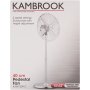 Kambrook Pedastal Fan Chrome 40CM