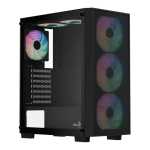 AeroCool B509A Flow Argb Atx Mid Tower Gaming PC Case Black ACCM-BD02063.11