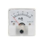 Panel Meter 100MA Dc 50MM - 100MA Dc 50MM