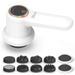 TOTO81JXM Electric Cellulite Massager Body Sculpting Machine With 8 Massage Heads Lymphatic Drainage & Skin Tightening For Belly
