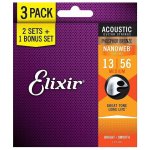 16546 Acoustic Phosphor Bronze Nanoweb 0.13-0.56 3-PACK