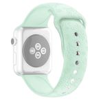 Snowflake Debossed Silicone Strap For Apple Watch Series 7 45MM