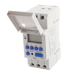 Uxcell THC15A Dc 24V Digital Lcd Weekly Programmable Timer Time Relay Switch