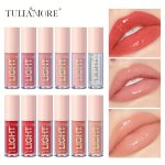 12 Colors Moisturizing Candy Lip Gloss - Pearlescent Lustrous Mirror Nude Lip Stain With Natural Lip Gloss Lip Oil Valentine's D