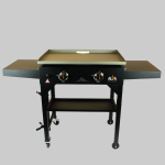 Alva Olympus 2-BURNER Gas Griddle BBQ Station