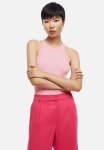 Ribbed Vest Top - Light Pink