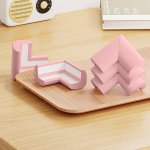 10PCS L-shaped Corner Protectors Soft Corner Guards Plain Color Corner Protective Covers