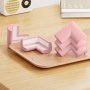 10pcs L-shaped Corner Protectors Soft Corner Guards Plain Color Corner Protective Covers