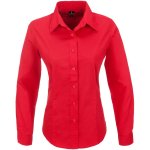 Ladies Long Sleeve Preston Shirt Red