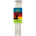 Livelekker Steel Straight Pegs 5 Pack – Durable Tent Stakes