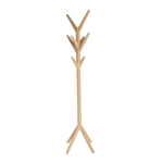 Oak Coat Rack Stand