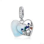 925 Sterling Silver Charm Santorini Charm For Bracelet Travel Charm
