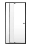 Shower Door Only Pivot 900 Black 900-1100 X1850