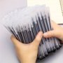 30pcs Gel Ink Ballpoint Pen Black Japanese Pen 0.5mm (0.02inch) Ultra-fine Ballpoint Pen Suitable For Home School And Office