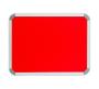 Info Board Aluminium Frame - 1500 1200MM - Red