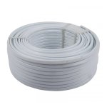 Acdc - 2.5MM X 2 Core And Earth Surfix White Cable 100M