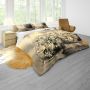 Shadow Of The King - Bronze - By Fifo Duvet Cover Set Double