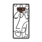 Custom Printed Tpu Cases - Samsung Galaxy Note 9 & 39 Line Face& 39 By