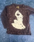 Cotton On Brown Astronaut Long Sleeve T-Shirt 5Y