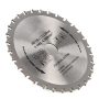 136MM High Speed Steel Circular Saw 30T Metal Cutting Disc For Industry Hardware Tools Glossy Clean Cut Negative Rake Angle Design Compatible With