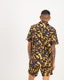 Tortoise Shell Mens Shirt - S / Brown / Men