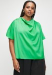 Edit Cowl Neck Grown On Sleeve Shell - Mint Green