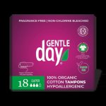 Gentle Day - Organic Cotton Tampons Super 18'S