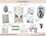 Cot Duvet Bedding Lets Go Fishing Set