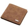 Mens Wallet Leather Large Capacity Trifold For Men With 10 Card Holders