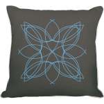 Abstract Flower Cushion 4 - 60CM X 60CM