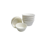 White Cupcake Casings Truffle
