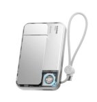 ICEMAG3 Magsafe 10000MAH 25W QI2 Powerbank With Active Cooling And Foldable Stand White