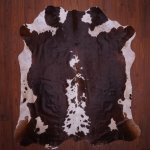 As Grade Nguni Hide 663 Brown white L - Large Brown white Panelled