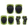 Adjustable Sports Protective Gear Guards Set For Kids - Pack Of 6 Yellow