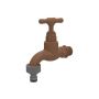 - Garden Tap 22MM 3/4 - 10 Pack