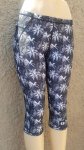 Funky 3 4 Leggings - Palm Shadows - Ladies S - 32