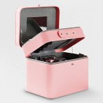 Layered Pu Leather Cosmetic Organiser