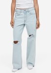 90S Baggy Regular Jeans - Pale Denim Blue