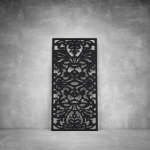 Wall Art D119 - 2900 X 1400 X 20 Indoor Matt Silver Warm White