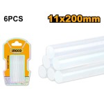 Ingco Glue Sticks 20CM 6PCE - Mica Online